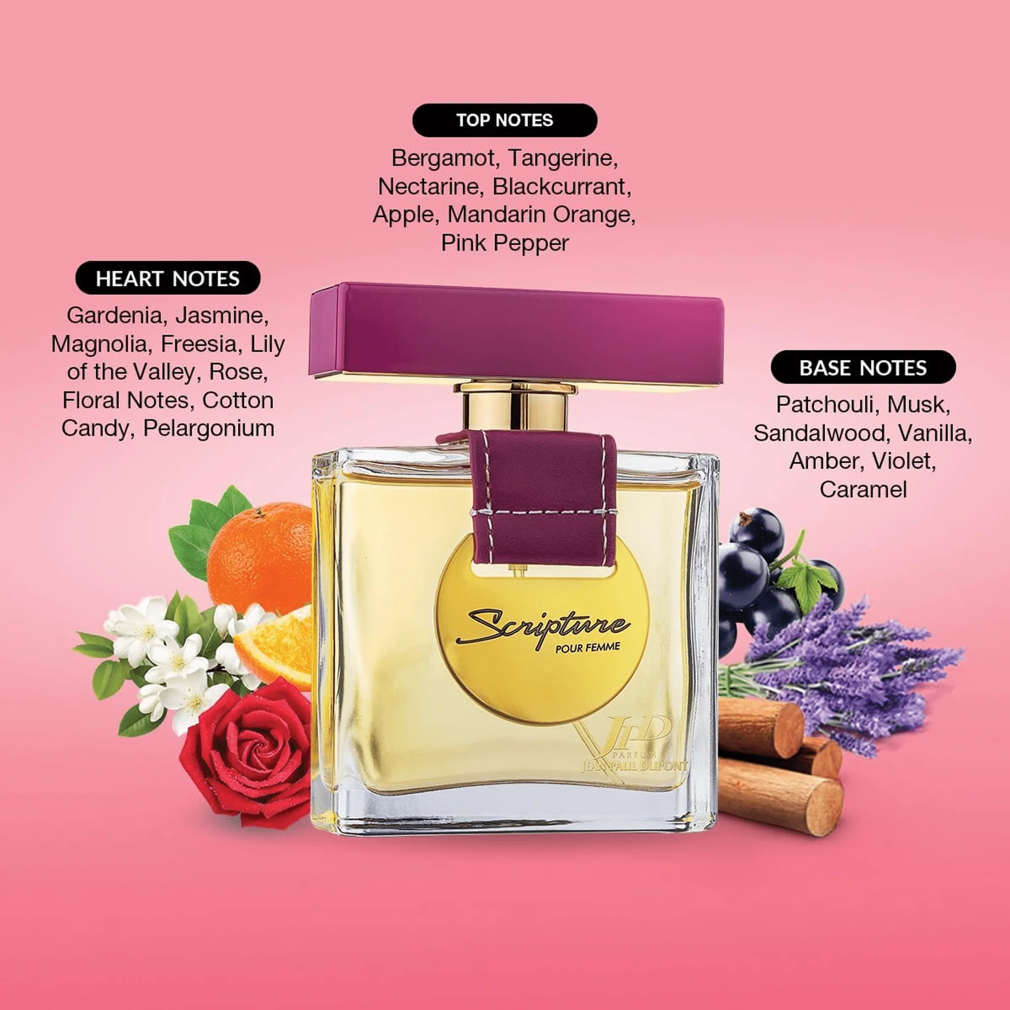 JPD Scripture عطر أو دو بارفان للنساء – 100 مل - Image 3